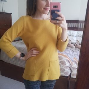 Cynthia Rowley Mustard Sweater